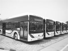 鄭州新增10臺(tái)氫燃料電池公交車