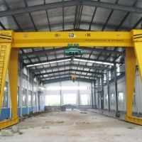 成都都江堰雙梁門式起重機，行車訂做